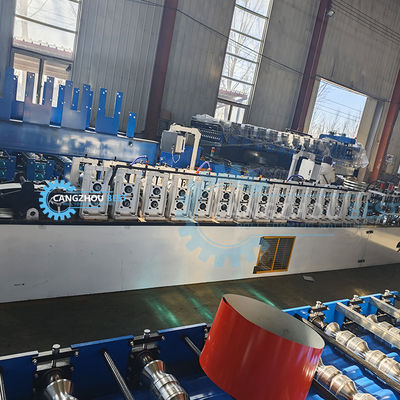 Гидравлическая машина для формовки рулонов стальных рольставней