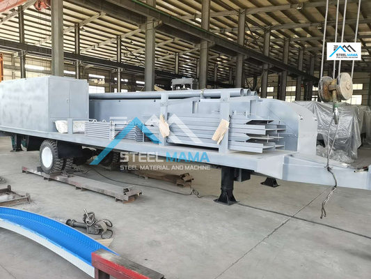 Дизельная 914 мм ширина подачи K Span рулочная формовая машина для панелей 610 мм