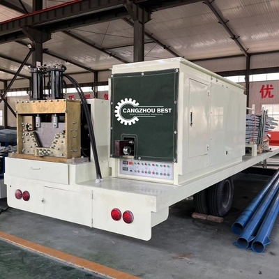 PPGI GI Mobile K Span Roll Forming Machine For Masonry Concrete And Steel Structures (ППГИ ГИ Мобильная K Спан Руловая формовая машина для каменного строительства бетонных и стальных конструкций)