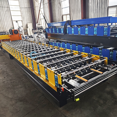 Металлическая крыша плитка остекленные листы рулон формирования машины 8.5kw