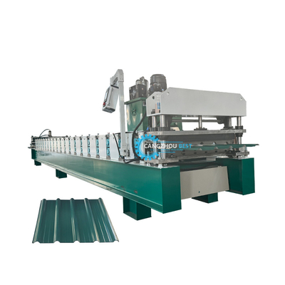 PPGI GI Color Steel Profile Roofing Sheet / Panel Roll Forming Machine (ППГИ) - Машина для формирования листов и панелей из стальной стали