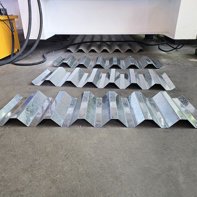 Высокоскоростная автоматическая машина для профилирования кровельных листов