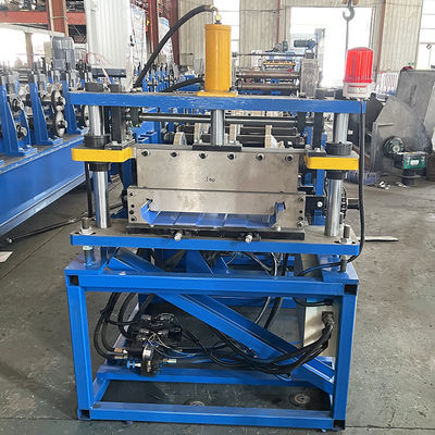 Станок для формовки кровельных листов KR18 из цветной стали, портативный, с фальцевым соединением