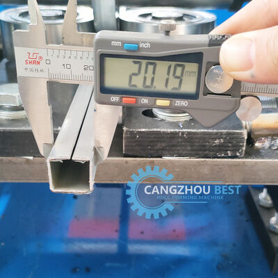 Стан для изготовления квадратных труб из стального профиля 20x20 мм с лазерной сваркой