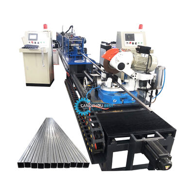 Стан для изготовления квадратных труб из стального профиля 20x20 мм с лазерной сваркой