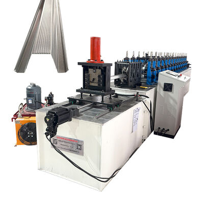 Производство металлической стали с летающей резкой Omega Channel Профилегибочная машина