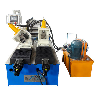 Мексика Poular Profile Высокоскоростная двухлинейная профилегибочная машина для производства шпилек и гусениц