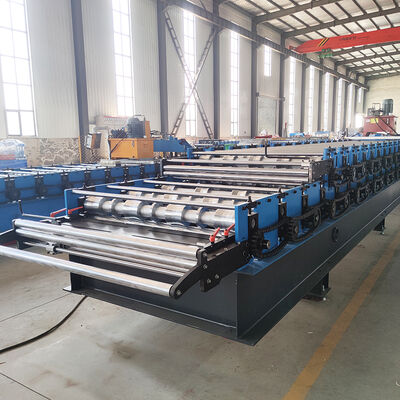 High Speed Double Layer Roof Tile Roll Forming Machine for IBR and Corrugated Sheets
