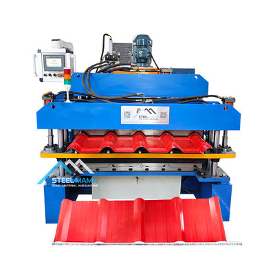 ПЛК-управляемая двойная профильная крышевая листка для производства