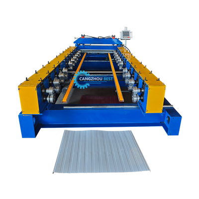 Цена станка для производства кровельных листов IBR Strip, короткий пролет, полностью автоматический
